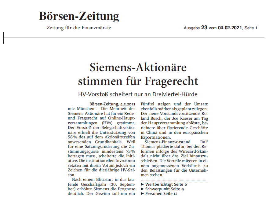 Börsen-Zeitung vom 4.2.201